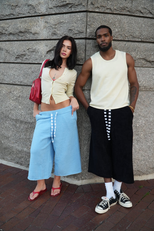 WAVE 2: 3/4 Mohair Shorts