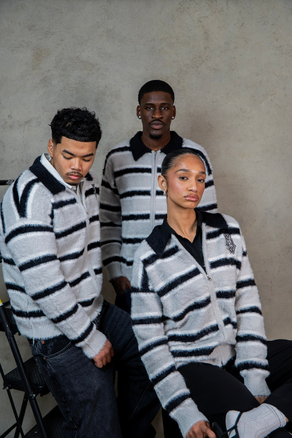 Yin-Yang Mohair Jacket